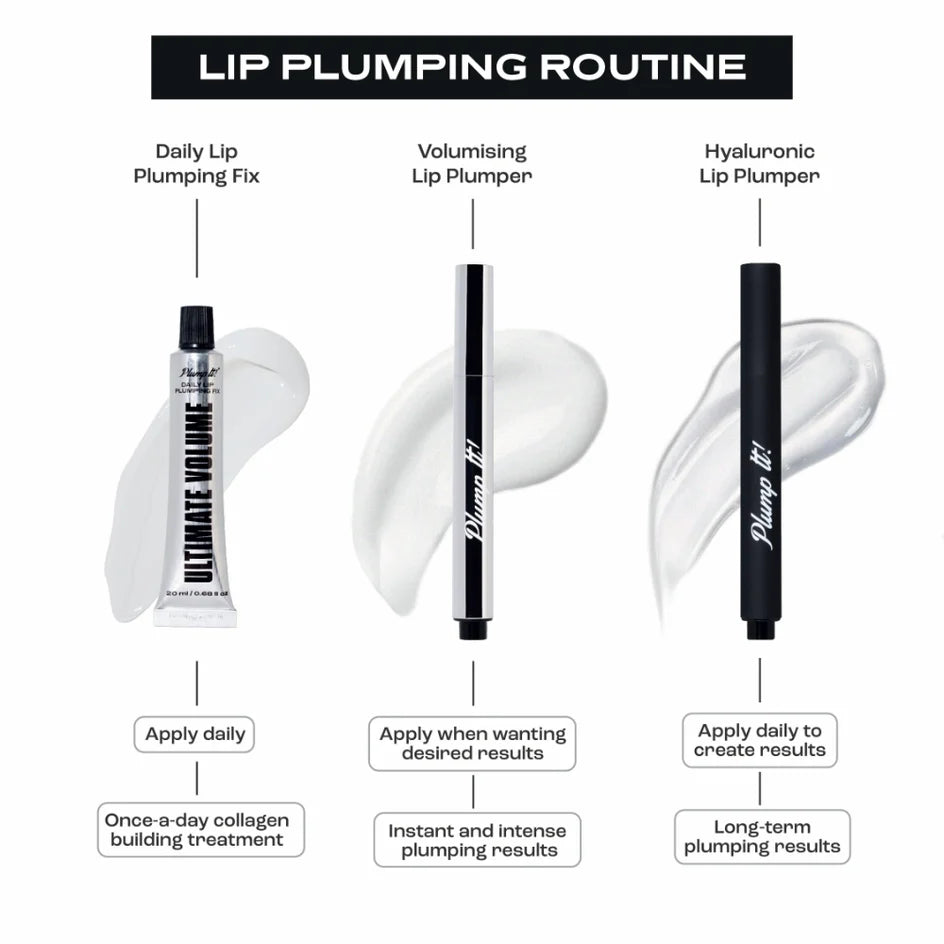 Plump It! - Volumising Lip Oil Transparent 3 ml