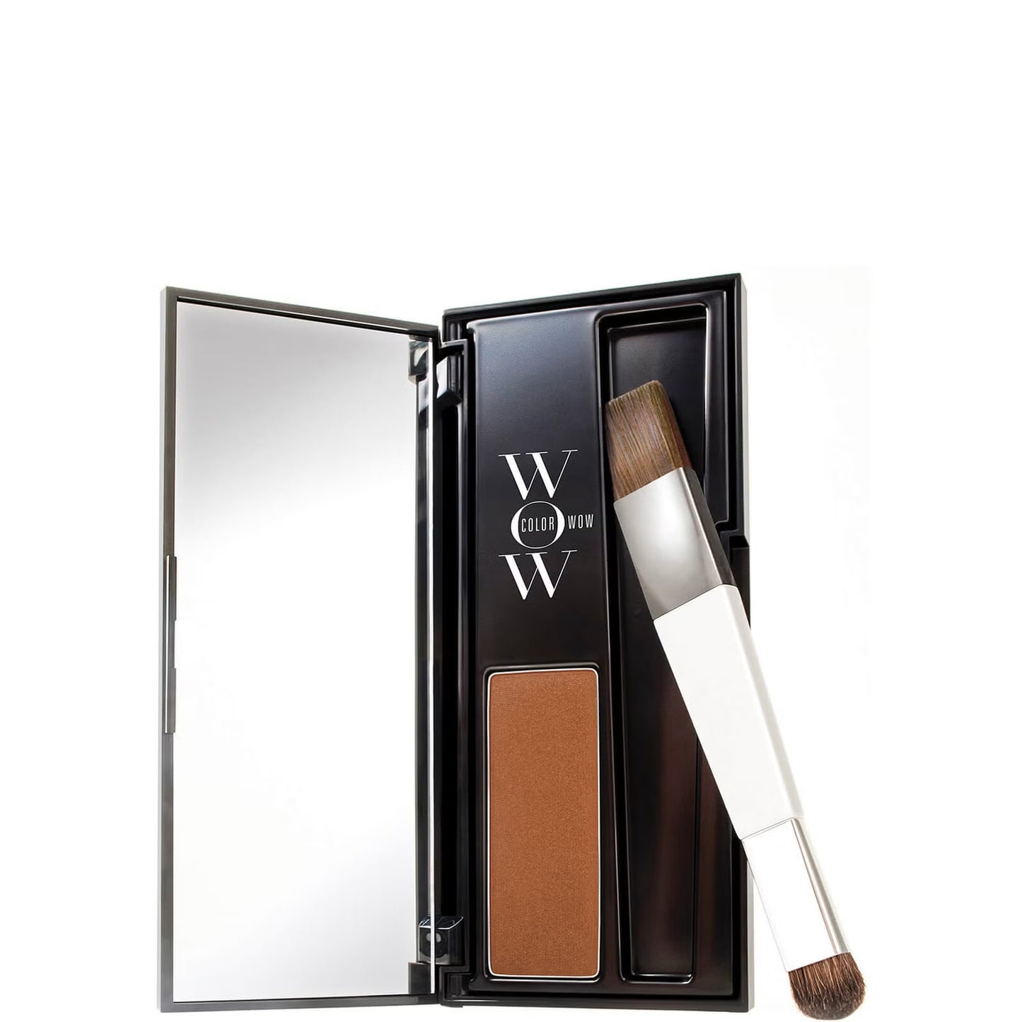 Color Wow Root Cover Up in Red, a hair care powder to conceal roots and enhance hair color for a natural look.