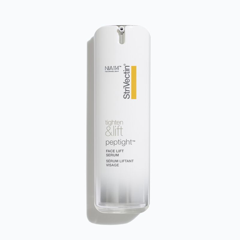 StriVectin Tighten & Lift Peptight™ Face Lift Serum bottle, 30ml, with sleek packaging for skin tightening and lifting.