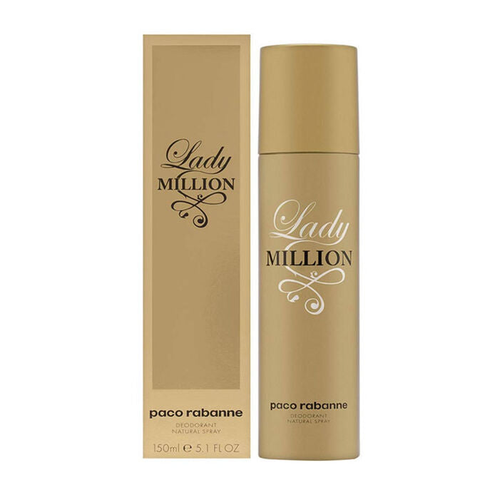 Paco Rabanne Lady Million Spray Deodorant 150ml