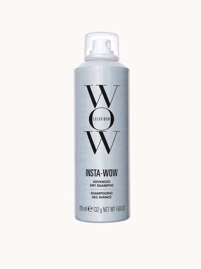 Color Wow Insta-Wow Advanced Dry Shampoo in 200ml bottle, featuring a sleek design, ideal for refreshening hair between washes.