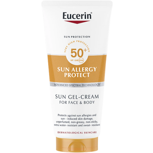 Eucerin Sun Allergy Protect Sun Cream Gel For Face and Body SPF50+ 200ml