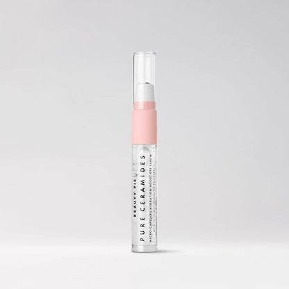 Beauty Pie Pure Ceramides Micro-Capsules Hydration-Boost Eye Serum in 10ml bottle, designed for eye area hydration and skincare.