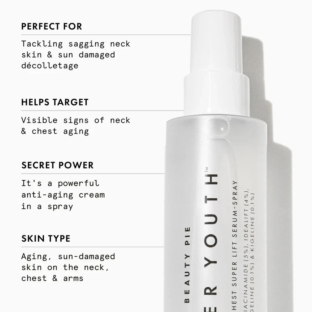 Beauty Pie Über Youth Neck & Chest Super Lift Serum-Spray 95ml