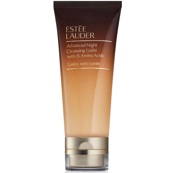 Estée Lauder Advanced Night Cleansing Gelée with 15 Amino Acids, a gentle beauty cleanser in a clear gel formula.
