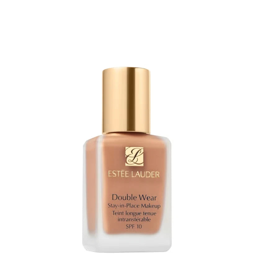 Estée Lauder Double Wear Stay-in-Place Foundation in Desert Beige, 30ml, featuring smooth liquid makeup with SPF 10.