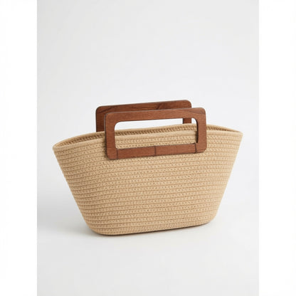 Women's Raffia Tote Bag, Handwoven Bag