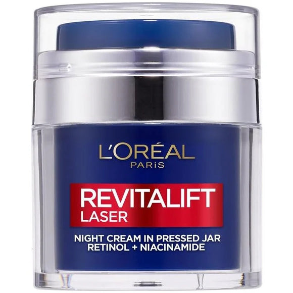L'Oréal Paris Retinol and Niacinamide Night Cream Revitalift Laser Pressed Cream 50ml