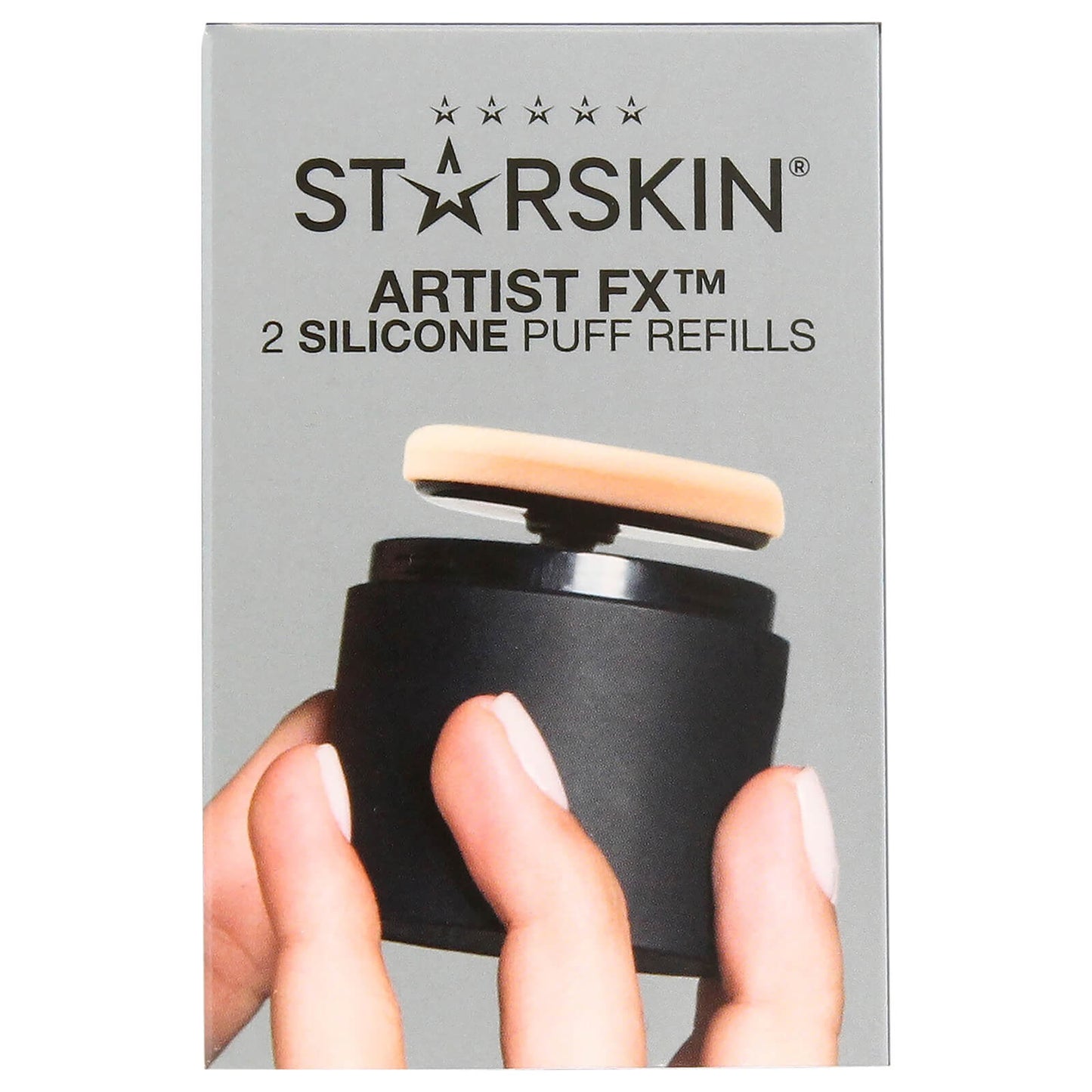 starskin artist fx™ makeup applicator silicone puff refill pack (set of 2)