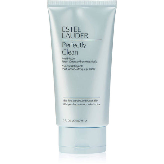 estée lauder perfectly clean multi-action foam cleanser/purifying mask 150 ml