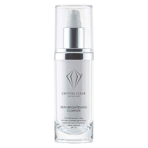 crystal clear skin brightening complex spf15 60ml, treatment formulated to address skin pigmentation and discolouration caused by sun damage or acne. default title