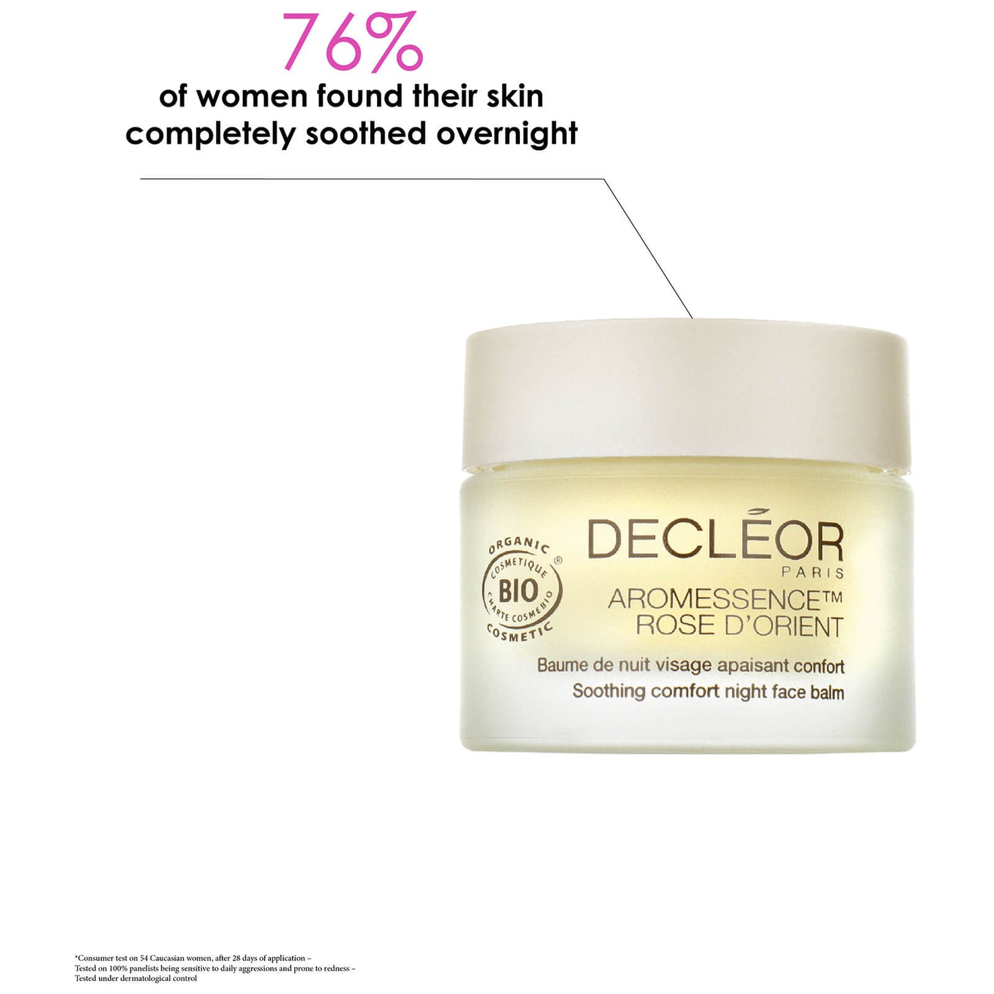 decléor organic rose damascena soothing night balm 15ml