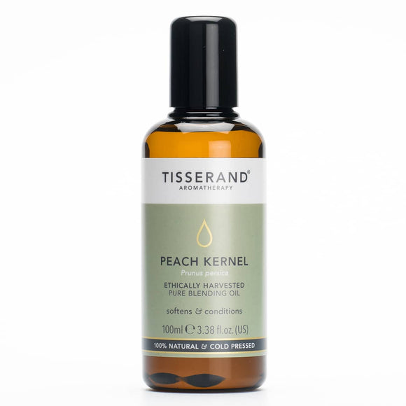tisserand aromatherapy peach kernel pure blending oil 100ml