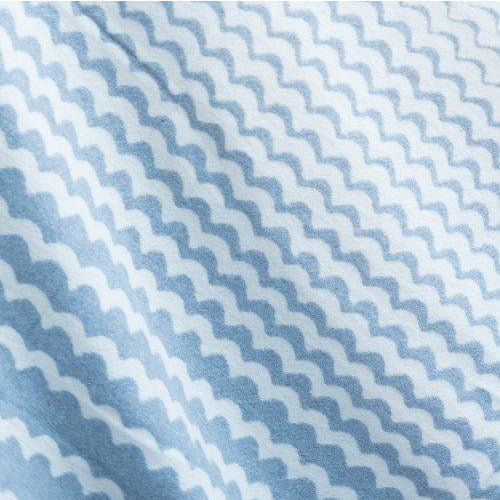 Atlanta grey Sea Swell baby and child travel blanket designed for cozy comfort and portability.