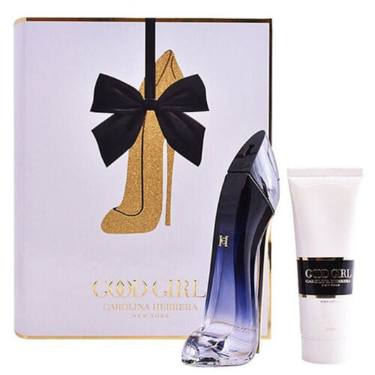 carolina herrera good girl legere 80ml edp spray / 100ml body lotion