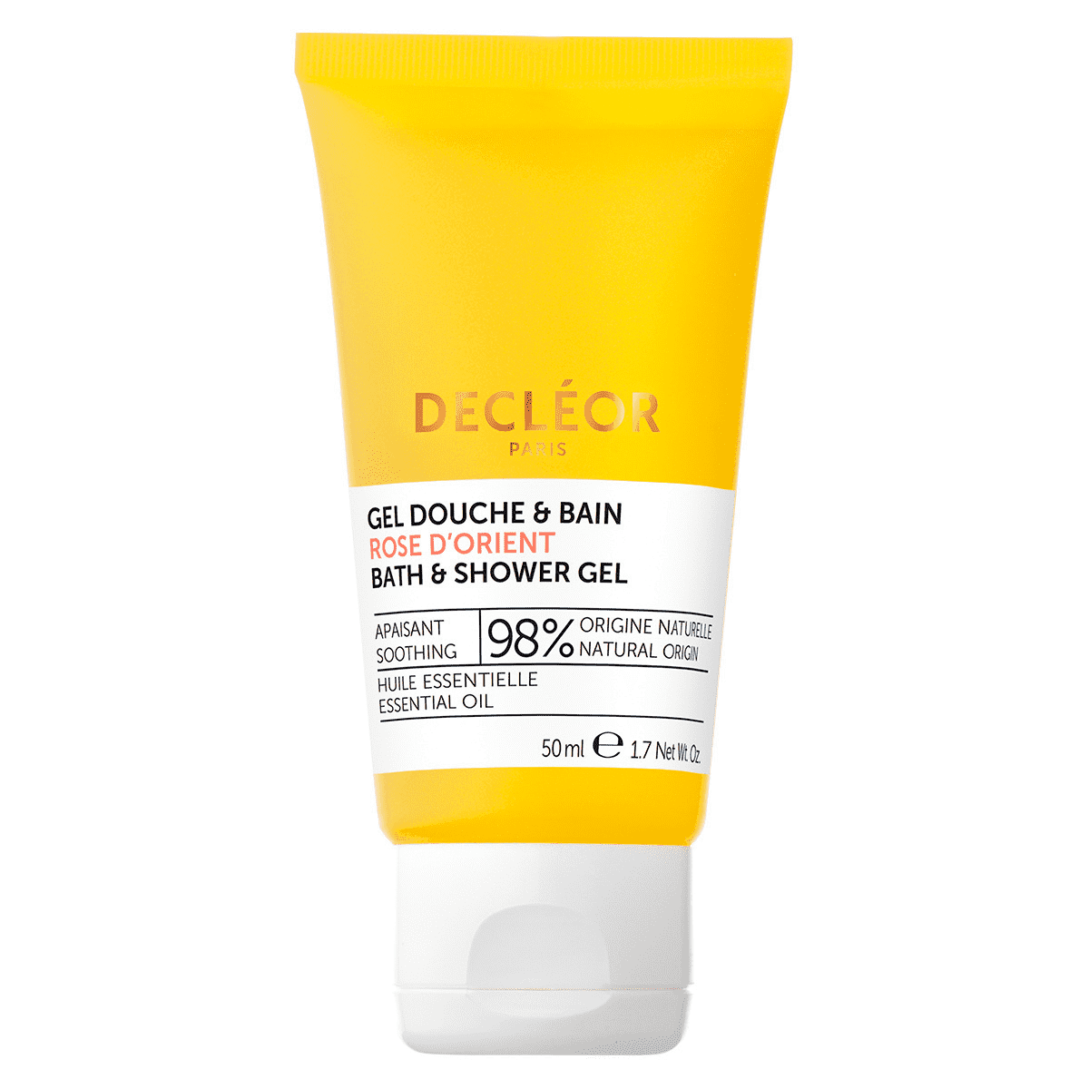 decleor rose d'orient bath & shower gel 50ml