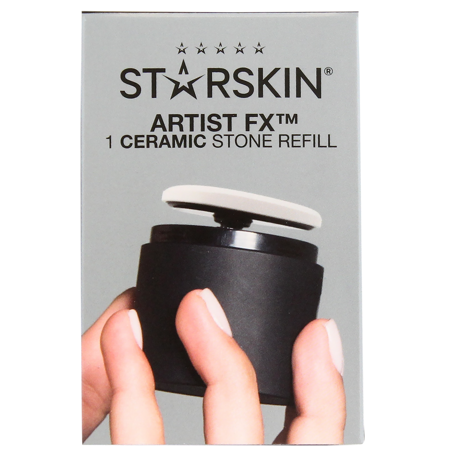 starskin artist fx™ auto-patting professional makeup applicator and refill pack ceramic stone refill pack